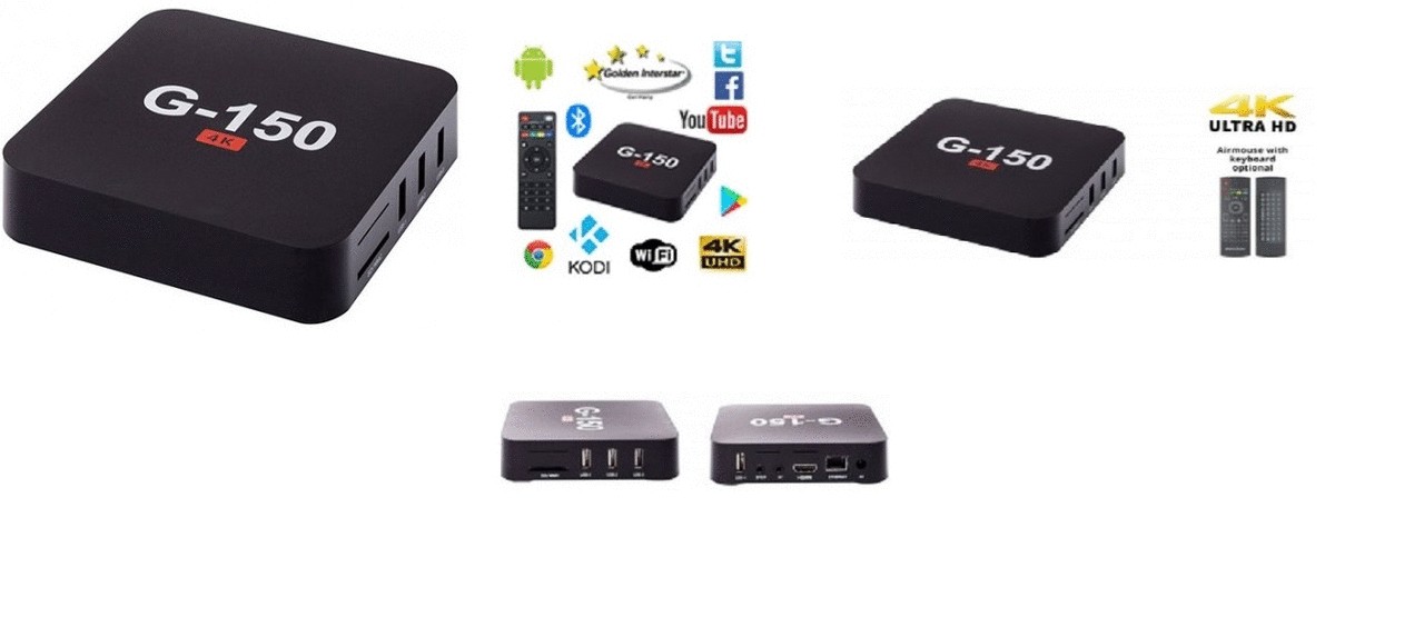 Android TV box G-150 8Gb - ref: RP0359»»»63,50€