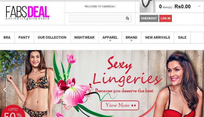 online shop buy ladies bra panty and nightwear collection in india