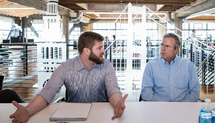 Why Jeb Bush Dropped In On My Startup