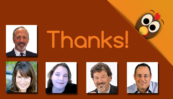 Giving Thanks: 5 Ahas from Thought Leaders