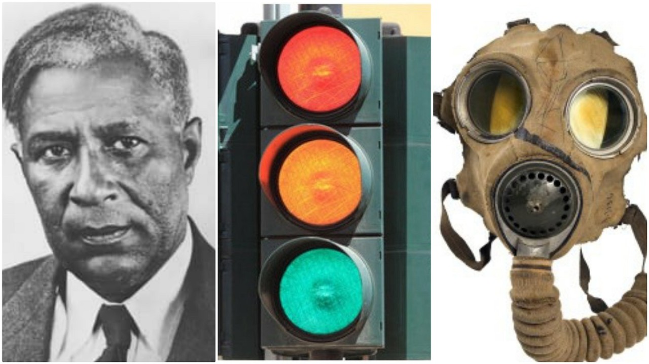 Traffic Light And The Gas Mask