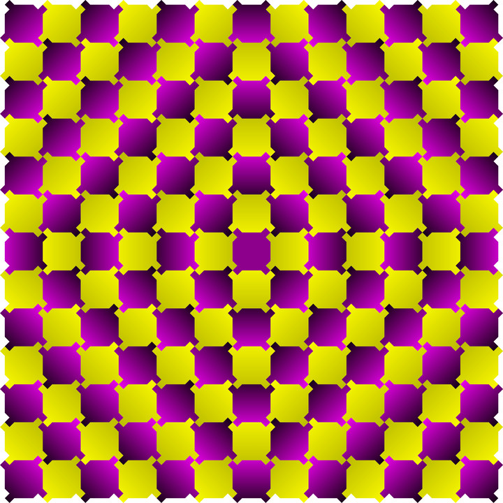 Neuro-ophthalmology: Why some people see this picture moving and some not!