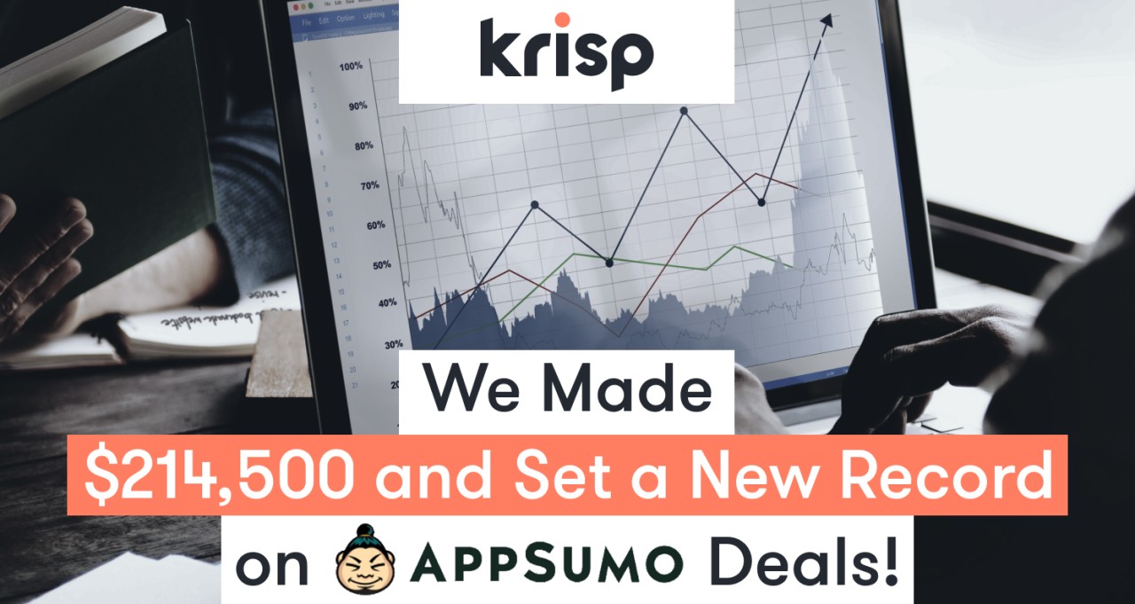 We Made $214,500 and Set a New Record on Appsumo Deals
