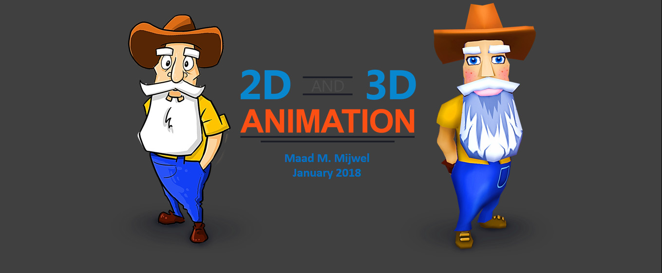 Differences between 3D and 2D Animation through Technology.
