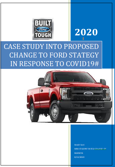 ford motor company case study strategic management