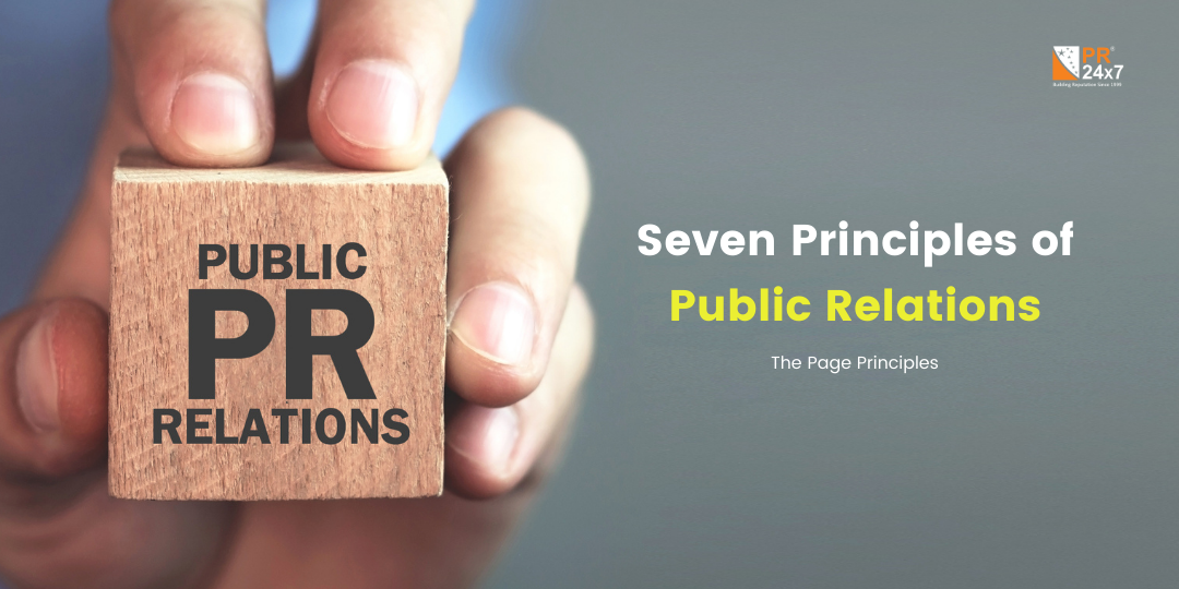 Seven Principles of Public Relations - The Page Principles