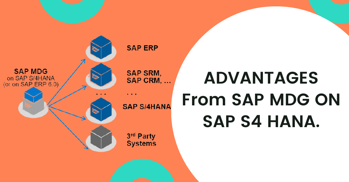 Advantages from SAP Master Data Governance on SAP S/4HANA