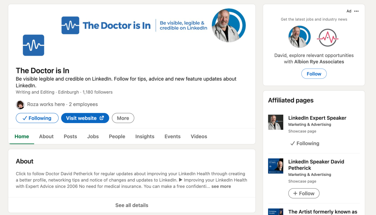How to add a Company Page to LinkedIn, and Why you should do it even when