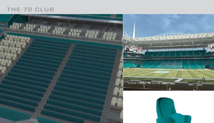 dolphins club level tickets