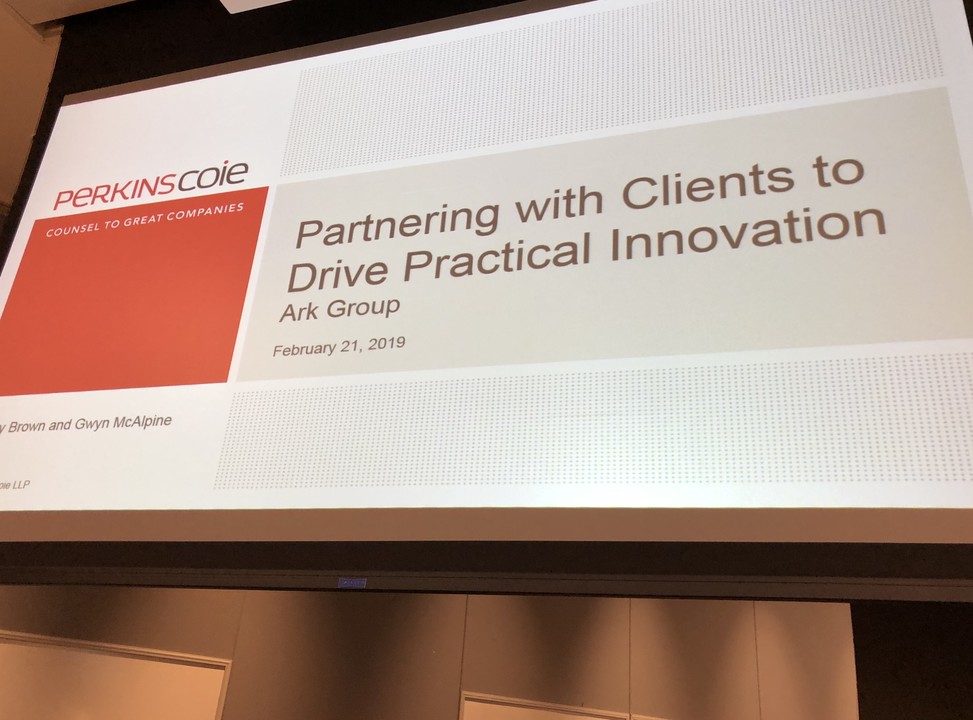 Partnering with Clients to Drive Practical Innovation (Ark Library Conference Report)