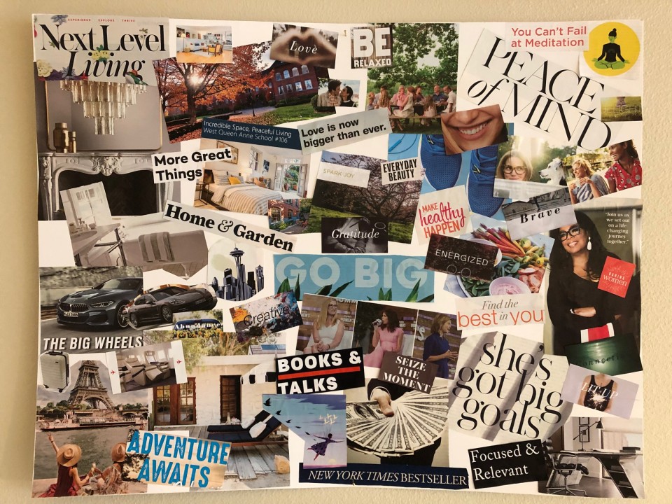 Jumpstart 2021 with A Vision Board