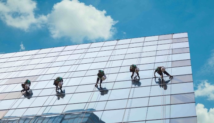 Safety measures for High rise Facade cleaning & Maintenance