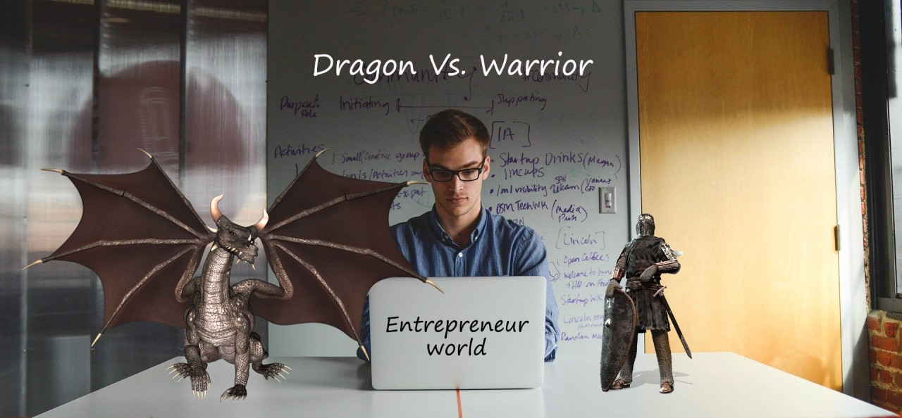 How Entrepreneurs Tackle Procrastination (Dragon Vs. Warrior)