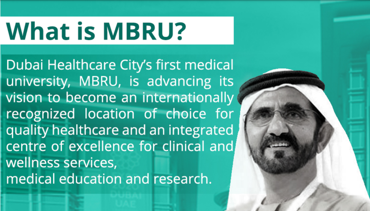 Factors that are establishing Dubai as a global hub for healthcare education and research.