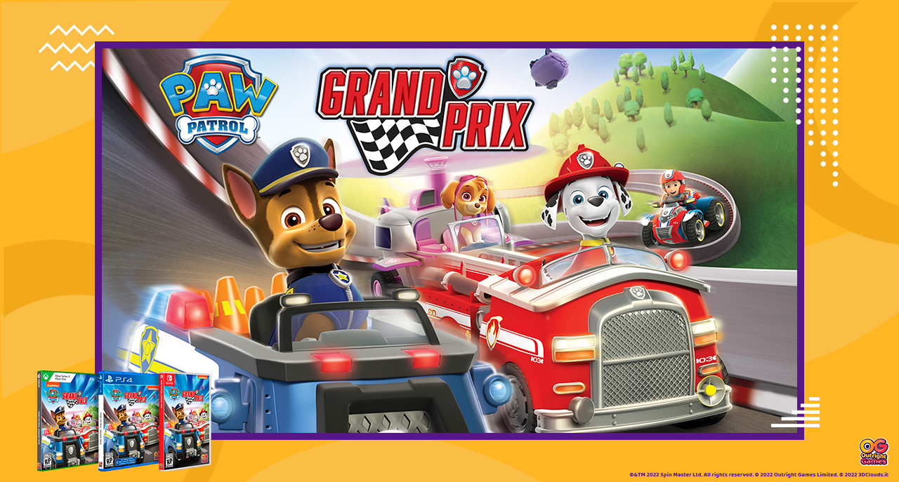 PAW Patrol®: Grand Prix Zooms on to Video Game Consoles, Google Stadia & PC  This