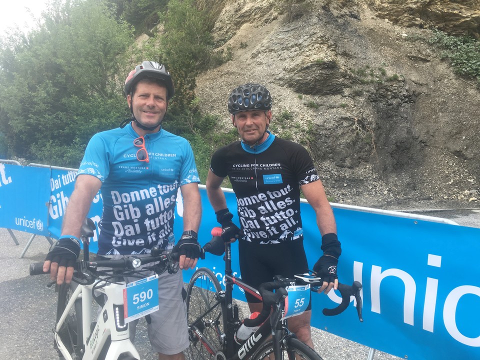 Cycling for Children with Tony Rominger (CH)