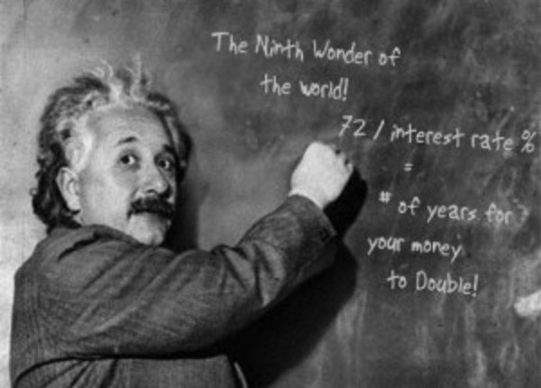 Albert Einstein dichiarò che l'interesse composto era "la forza più potente  dell'universo"?