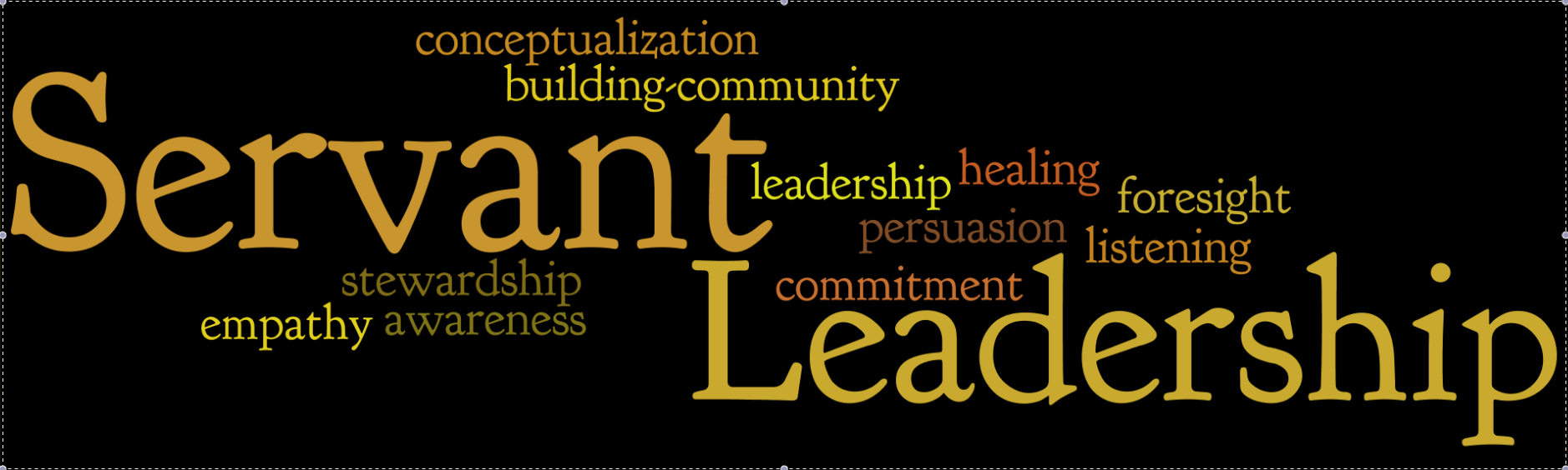 summary of servant leadership