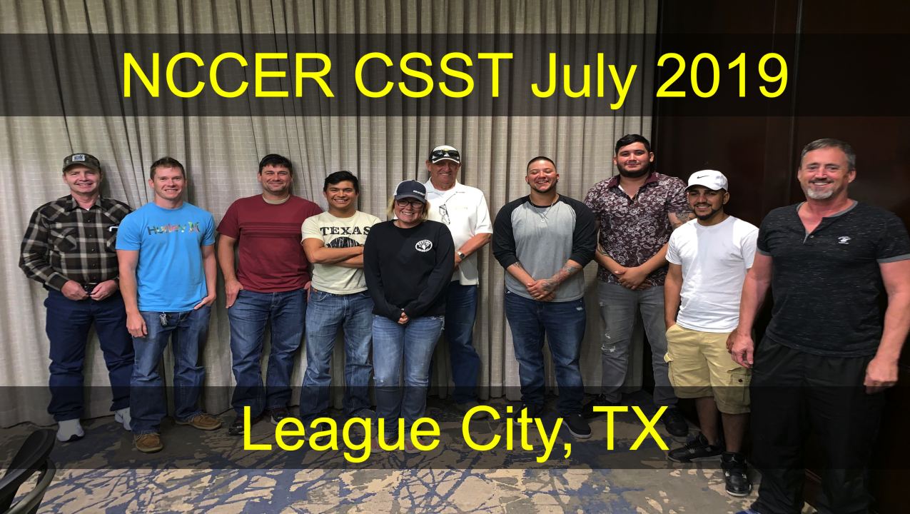 2020 NCCER CSST Online Safety Training with 2 day testing evaluations 2020 NCCER CSST Online Safety Training with 2 day testing evaluations