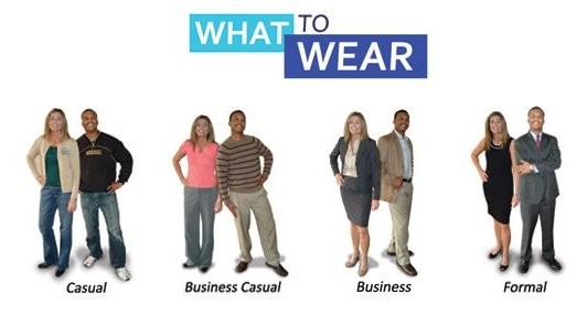 Different Types of Business Attire!