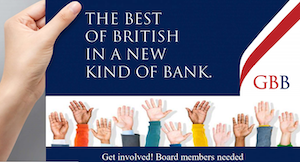 Your (nearly) bank needs you, please!
