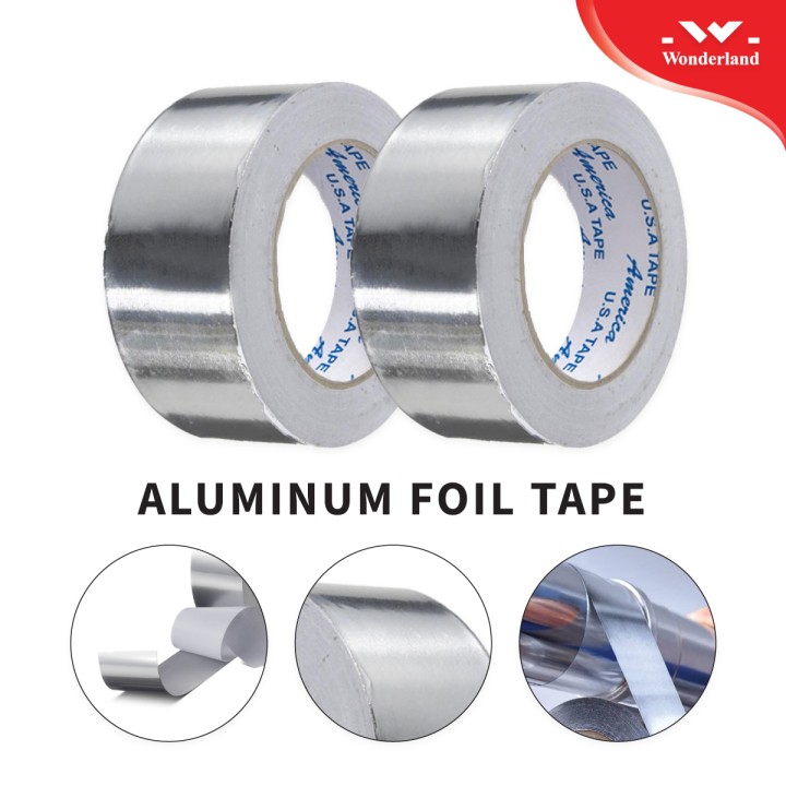 IS SILVER HEAT RESISTANT TAPE AN ALUMINUM TAPE?