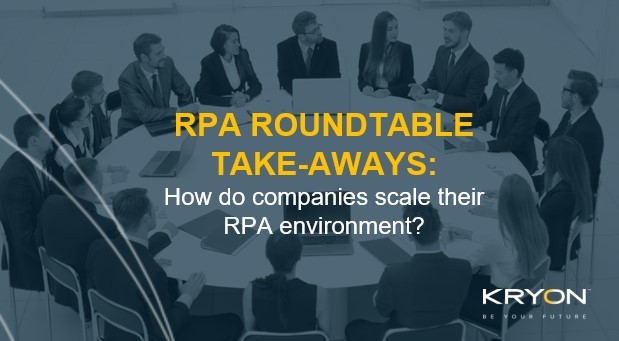 How do companies scale their RPA environment?