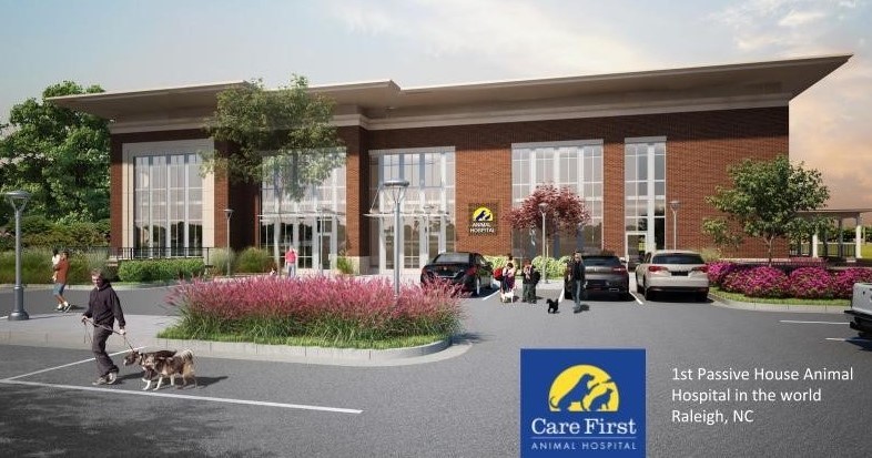 Care First Animal Hospital in NC to become the first Passive House Animal  Hospital in the World