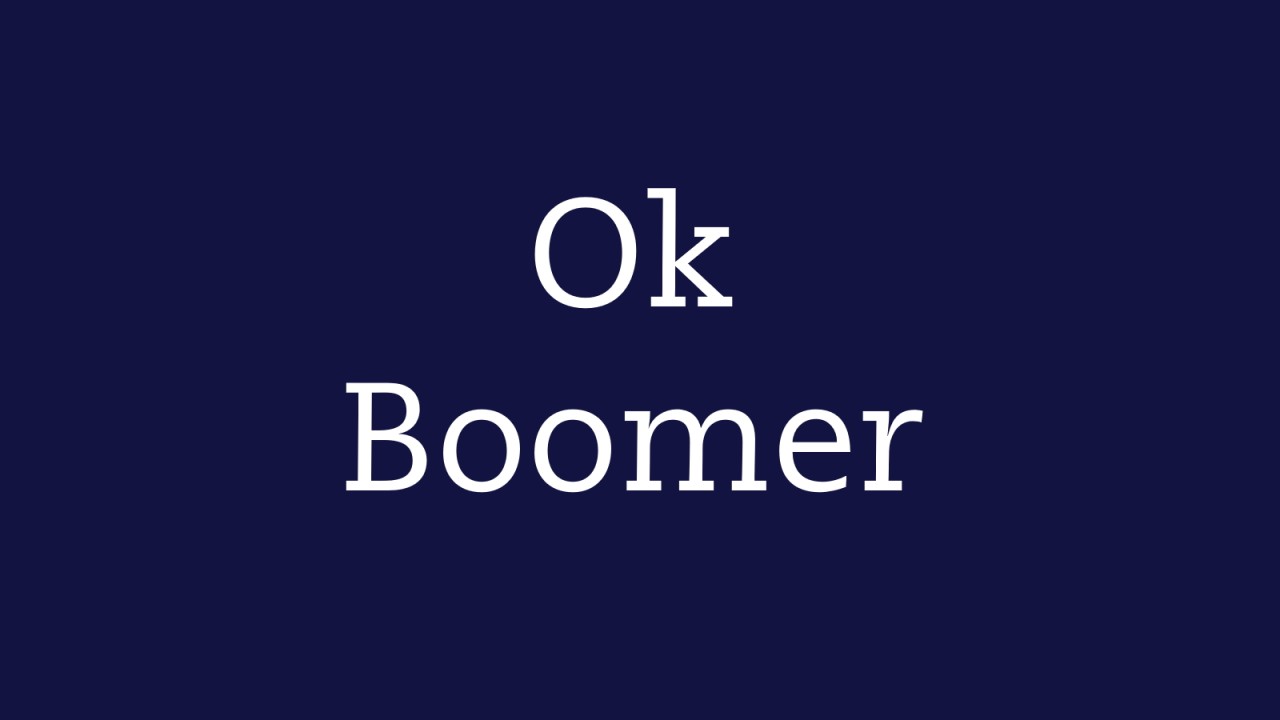 Gen Z to Legacy Sports: OK Boomer