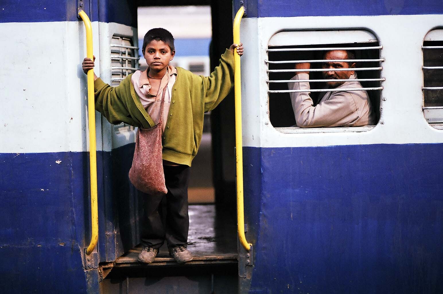 Image result for train children india