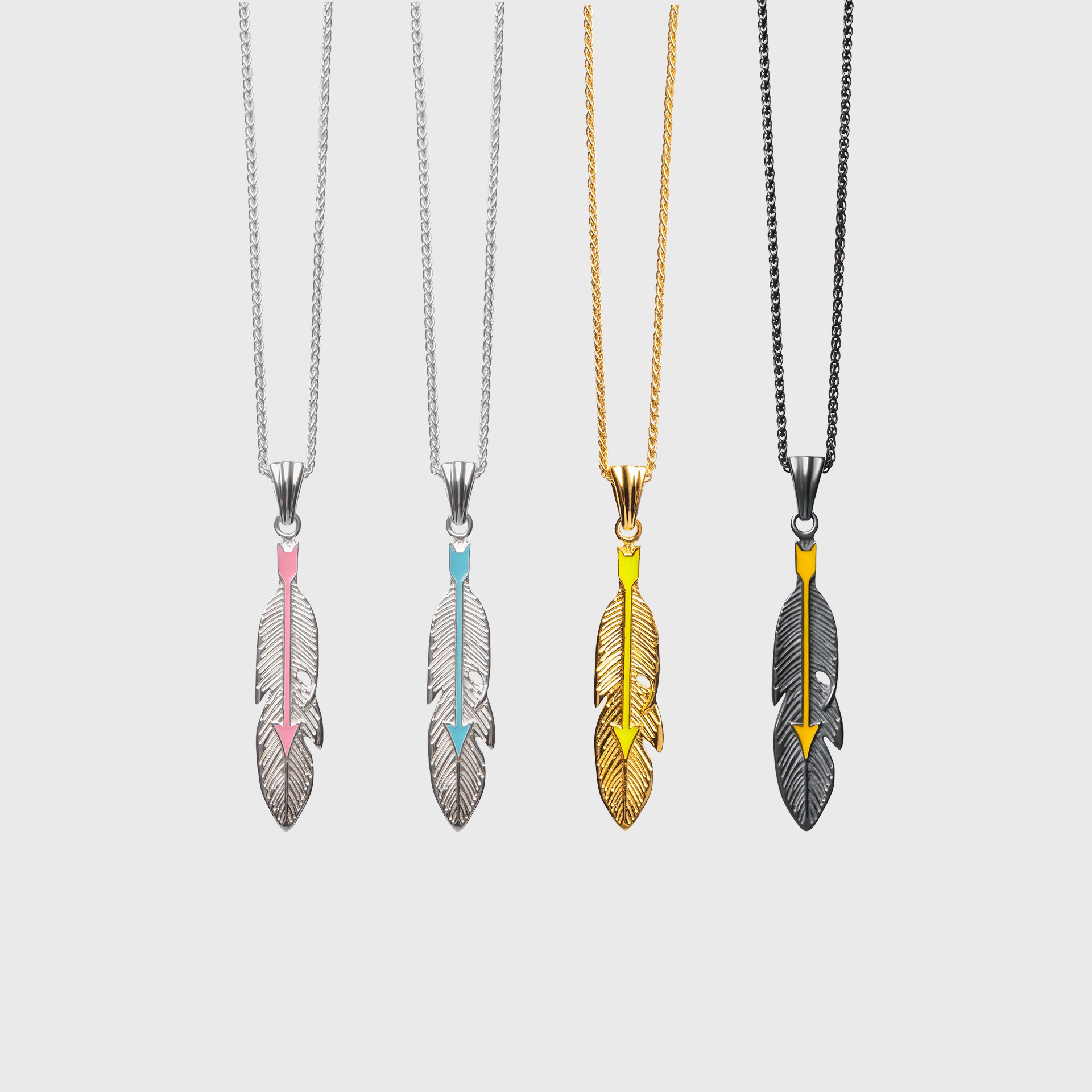 Feather Pendants on LinkedIn: #jewelry #design #fashion