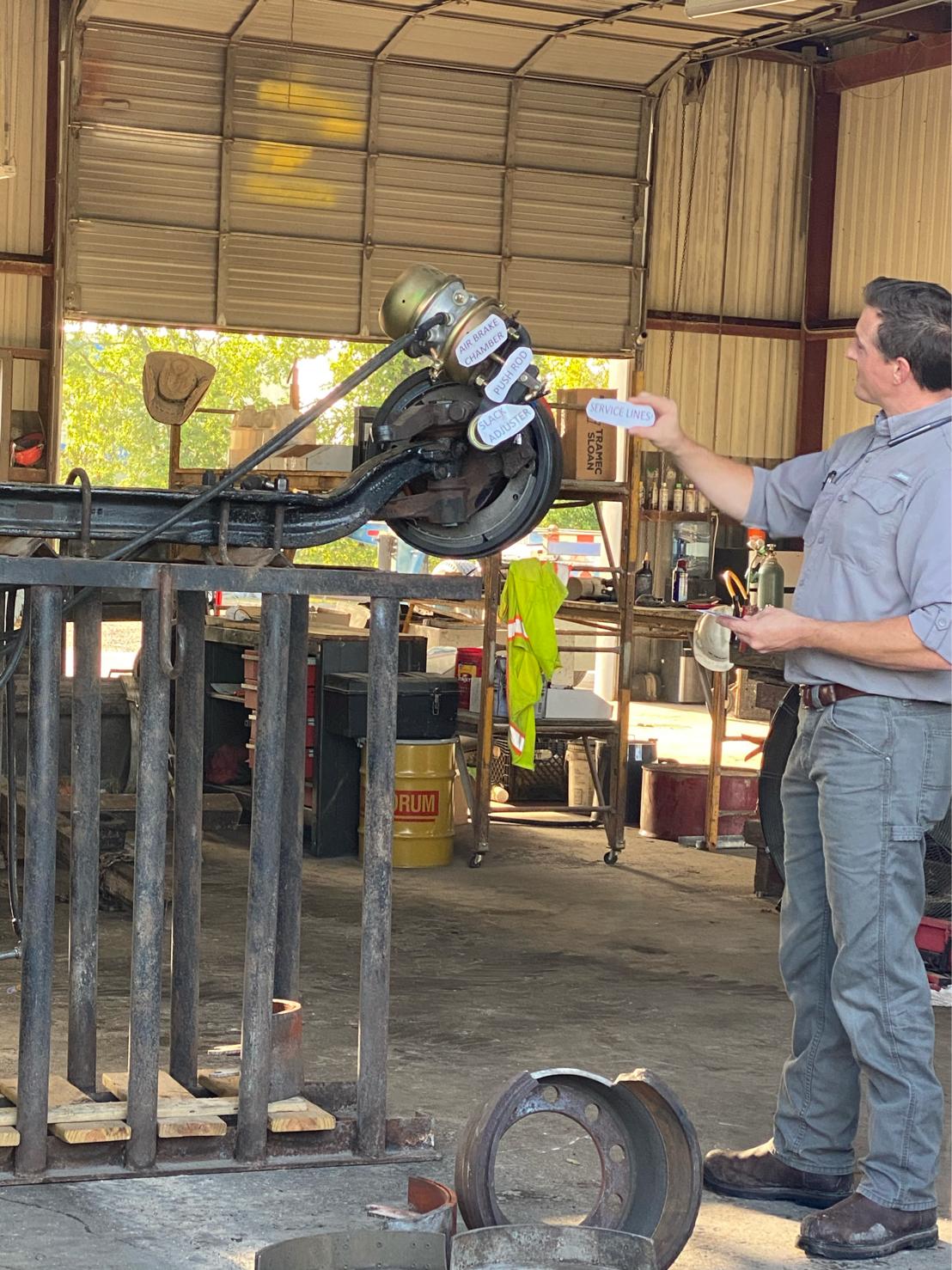 Brandy Lucas on LinkedIn: Working on Pre Trip Inspection and Brake Brandy Lucas on LinkedIn: Working on Pre Trip Inspection and Brake