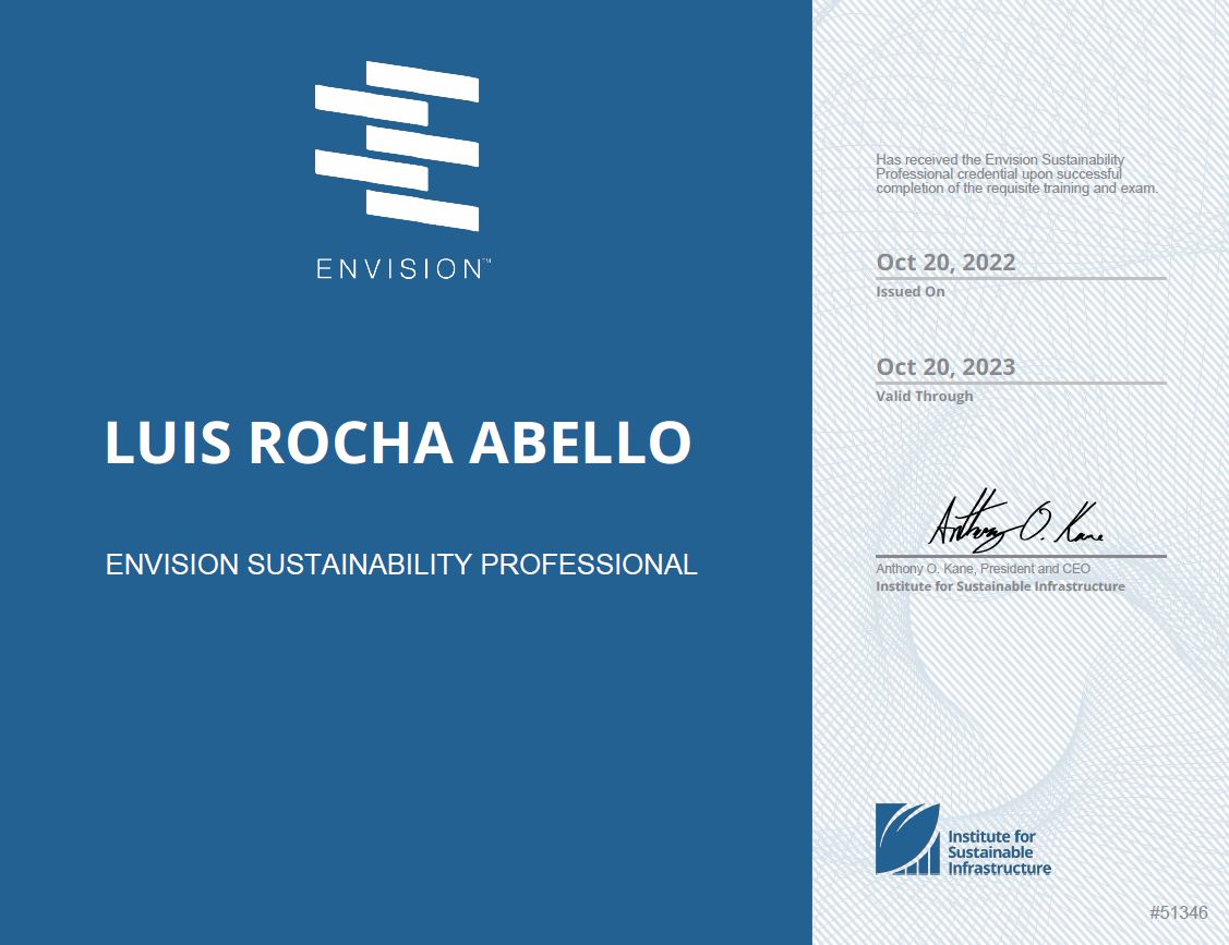 Luis Rocha ENV SP E I on LinkedIn: I m happy to share that I ve Luis Rocha ENV SP E I on LinkedIn: I m happy to share that I ve