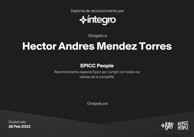 Héctor Méndez - Gerente de Operaciones | Vivienda - INTEGRO | LinkedIn