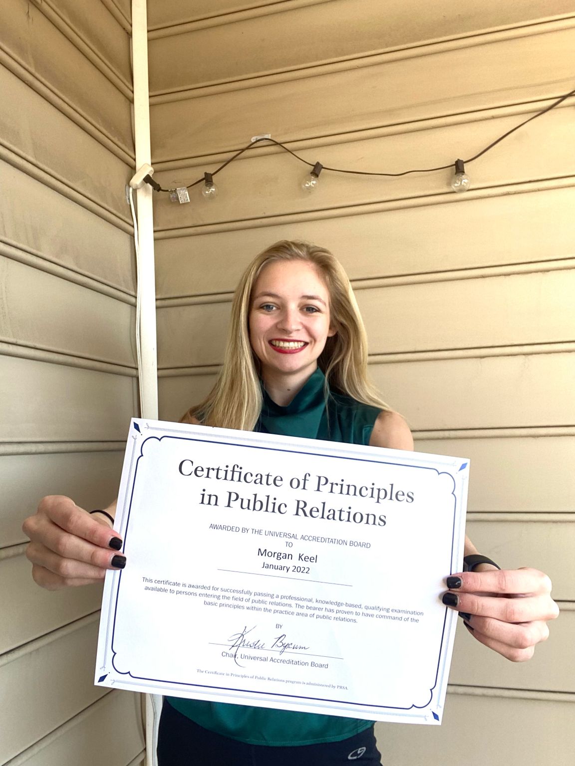 Morgan Keel on LinkedIn: So excited to earn my Certificate of Morgan Keel on LinkedIn: So excited to earn my Certificate of