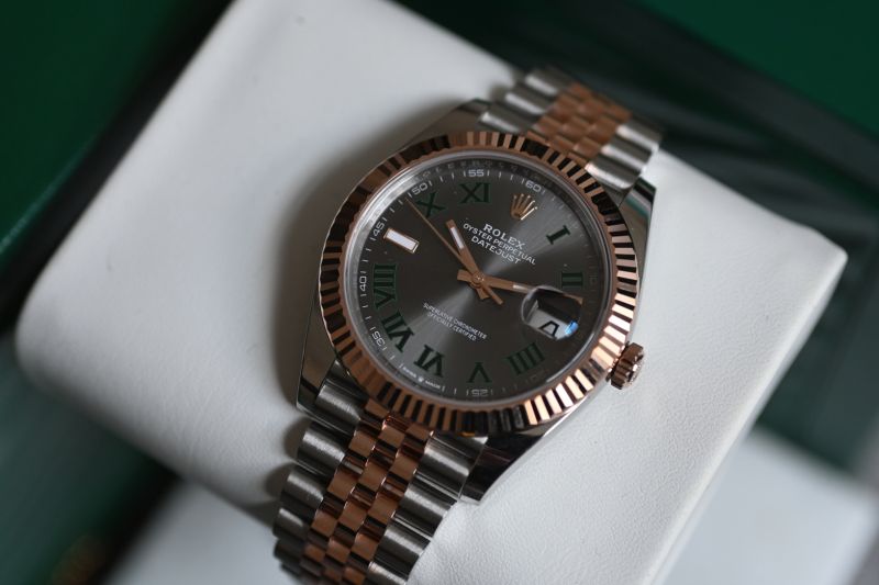 OUI LONDON on LinkedIn: Rolex Datejust 41 “Wimbledon” dial in steel and ...