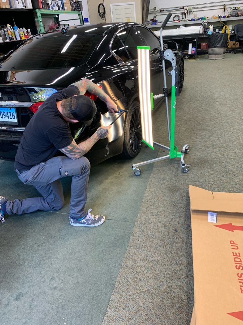David White CT Dent Worx on LinkedIn paintlessdentrepair audi