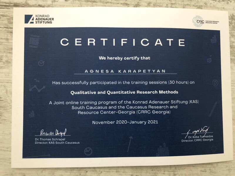 Agnesa Karapetyan PMP® on LinkedIn: Here it is: My Certificate for the Agnesa Karapetyan PMP® on LinkedIn: Here it is: My Certificate for the