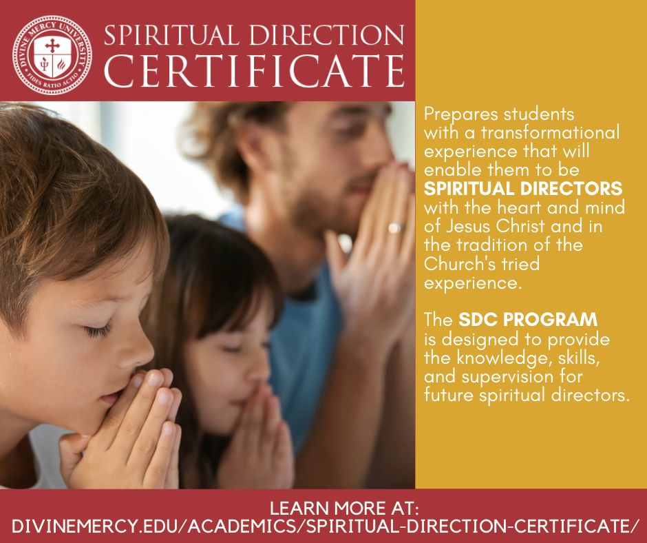 Divine Mercy University on LinkedIn: #spiritualdirector #catholic # Divine Mercy University on LinkedIn: #spiritualdirector #catholic #