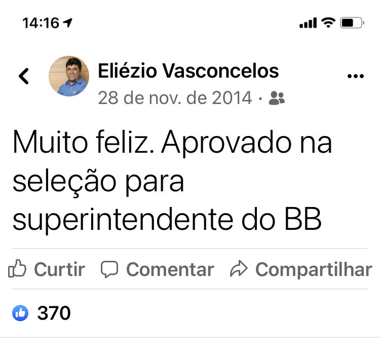 Lineu Cerqueira Lineucerqueira - Caixa de banco - Aposntado Banco do Brasil  S.A.