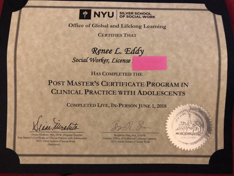 Renee Eddy LCSW Master CASAC Life Coach ACC Clinical Practice with Renee Eddy LCSW Master CASAC Life Coach ACC Clinical Practice with