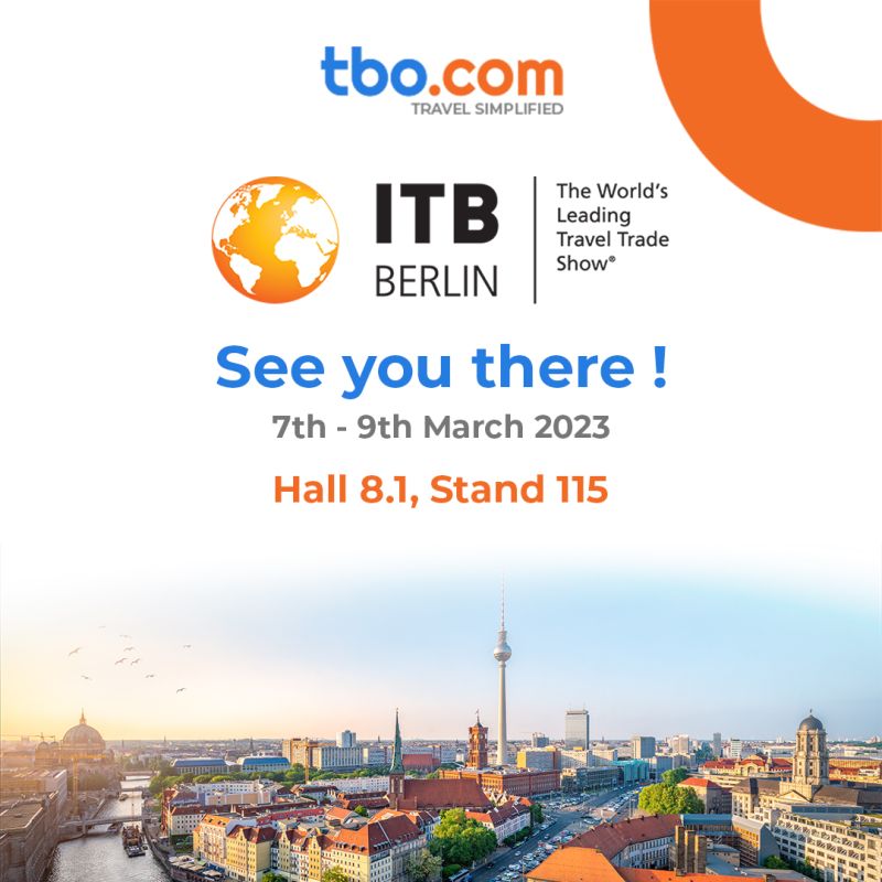Raaghav Murugappan على LinkedIn: TBO.COM will be at ITB Berlin 2023. See  you there!