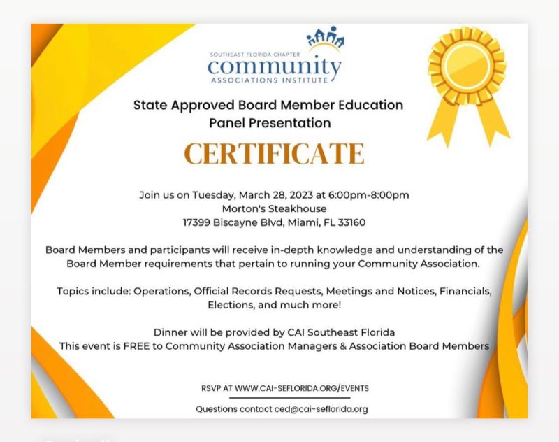 Linda Johnson MBA CAM EBP CMCA on LinkedIn: Join us March 28 for a Linda Johnson MBA CAM EBP CMCA on LinkedIn: Join us March 28 for a