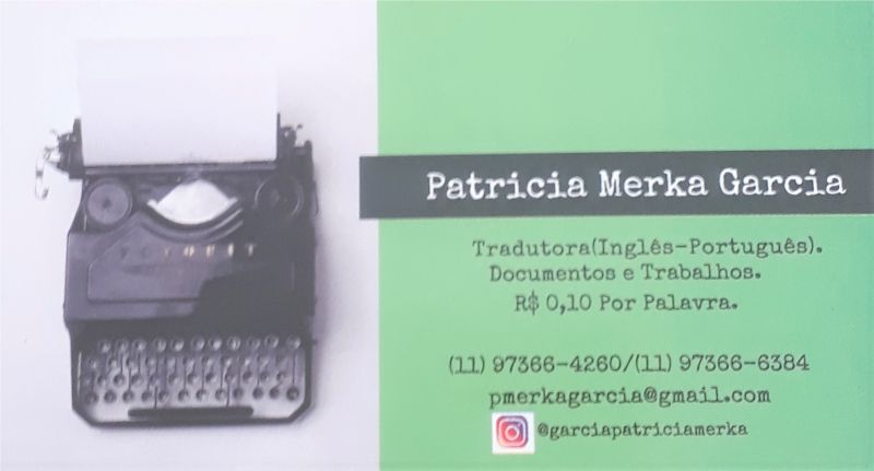 Patricia Merka Garcia - Tradutor  | LinkedIn