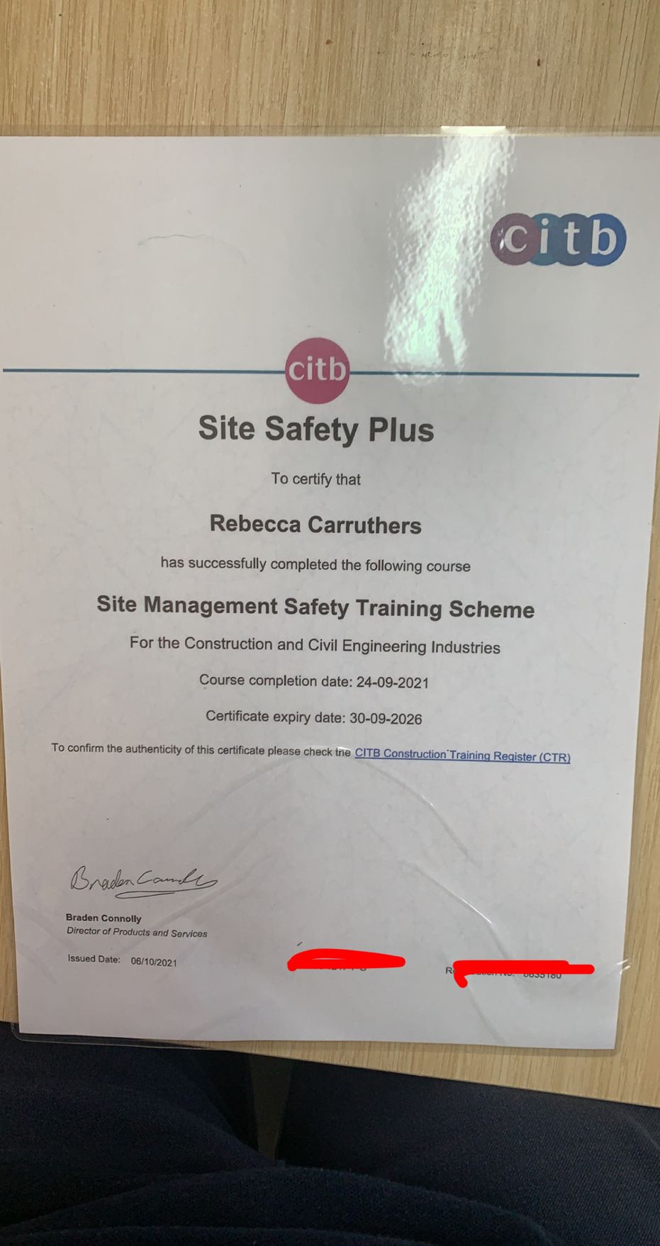 Rebecca Carruthers on LinkedIn: Another certificate to add to the wall Rebecca Carruthers on LinkedIn: Another certificate to add to the wall