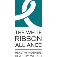 Image result for the white ribbon alliance logo