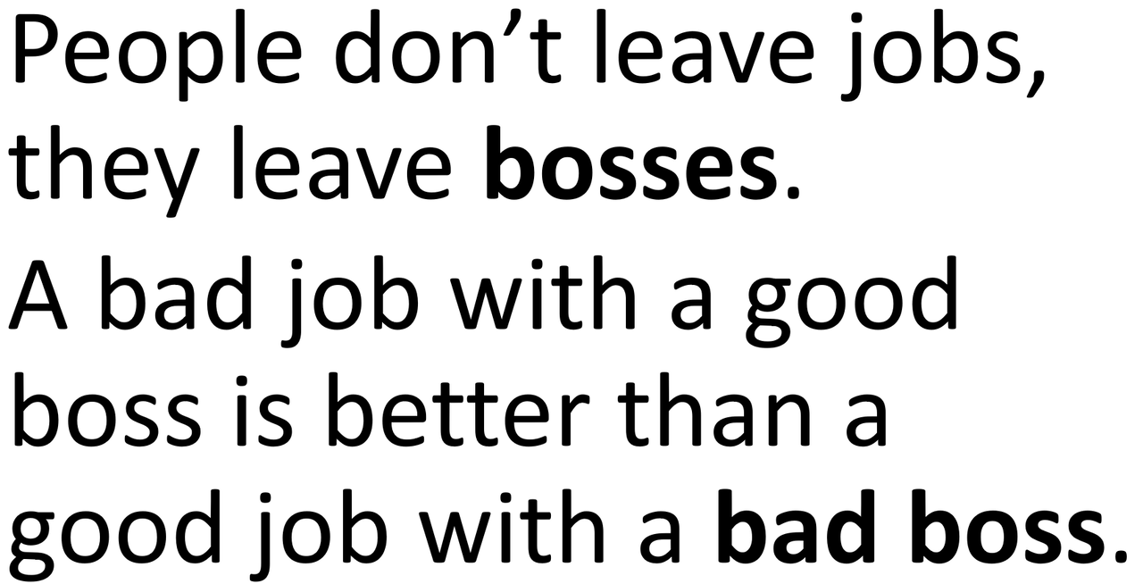 good boss vs bad boss