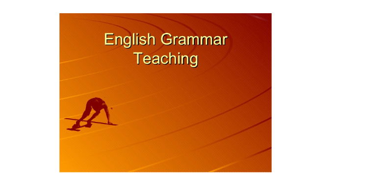 importance of teaching english