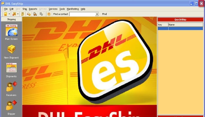 dhl easyship software download