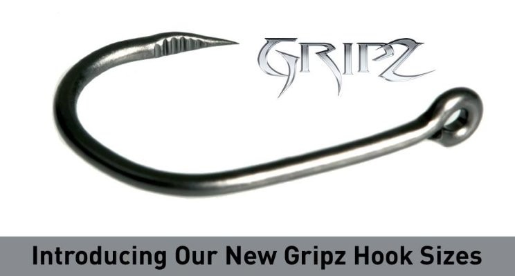 New Pallatrax Wide Gape Gripz Fishing Hooks Have Just Arrived